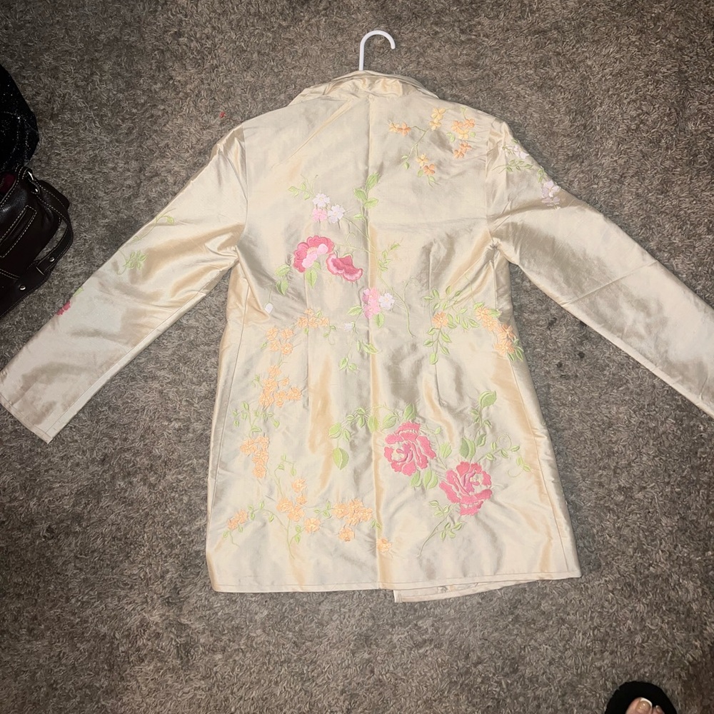 Pure silk Tyler boe Spring Jacket - Picture 4 of 5